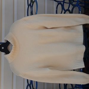 SOFT: POINT SUR sweater, cream,  size L.